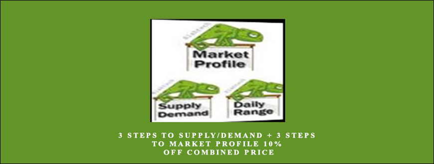 3 Steps To SupplyDemand + 3 Steps To Market Profile 10% Off Combined Price