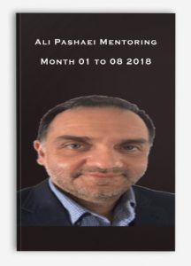 Ali Pashaei Mentoring, Month 01 to 08 2018