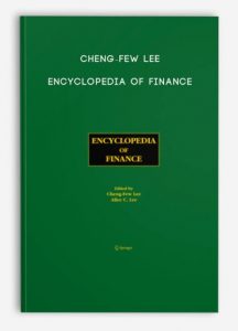 Cheng-Few Lee, Encyclopedia of Finance