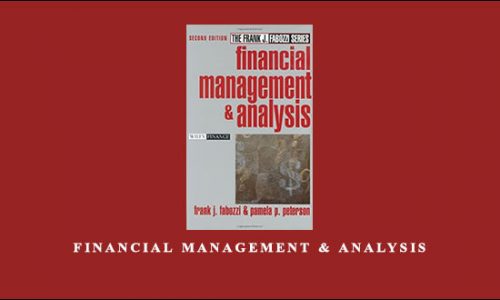 Financial Management & Analysis by Frank J.Fabozzi Pamela P.Peterson