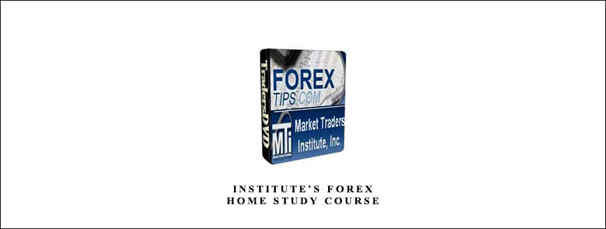 Institute’s Forex Home Study Course by Market Traders