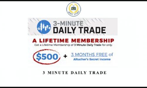 James Altucher – 3 Minute Daily Trade