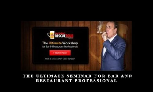 Jon Taffer – The Ultimate Seminar For Bar And Restaurant Professional