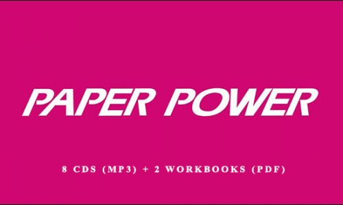 Paper Power – 8 CDs (MP3) + 2 Workbooks (PDF) by Ron LeGrand