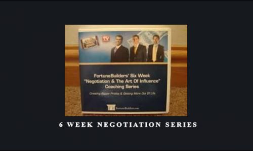 Than Merrill – 6 Week Negotiation Series