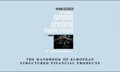 The Handbook of European Structured Financial Products by Frank J.Fabozzi