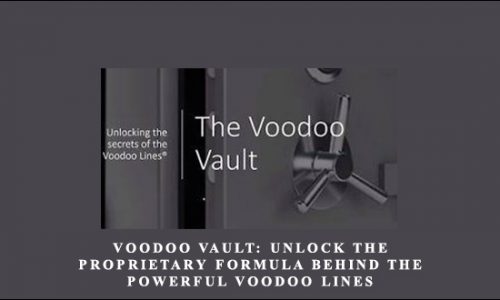 Voodoo Vault: Unlock the proprietary formula behind the powerful Voodoo Lines by Simplertrading