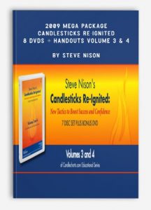 2009 Mega Package - CANDLESTICKS RE-IGNITED - 8 DVDs + Handouts Volume 3 & 4 , Steve Nison, 2009 Mega Package - CANDLESTICKS RE-IGNITED - 8 DVDs + Handouts Volume 3 & 4 by Steve Nison