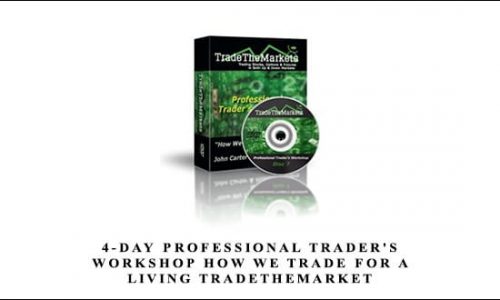 4-Day Professional Trader’s Workshop “How We Trade for a Living” Tradethemarket