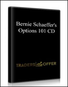 Options 101 CD ,Bernie Schaeffer’s, Options 101 CD by Bernie Schaeffer’s