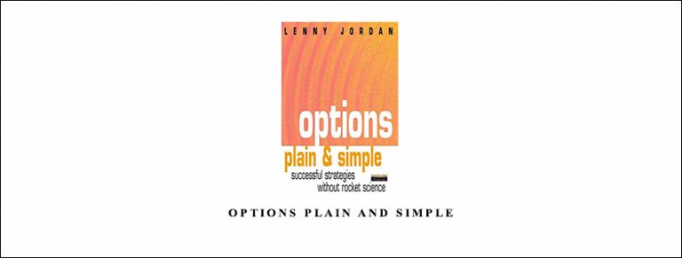 Options Plain and Simple by Lenni Jordan