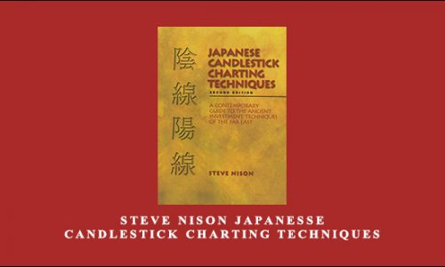 Steve Nison Japanesse Candlestick Charting Techniques