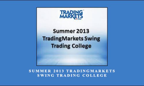 Summer 2013 TradingMarkets Swing Trading College