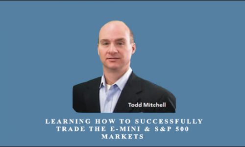 Todd Mitchell – Learning How to Successfully Trade the E-mini & S&P 500 Markets