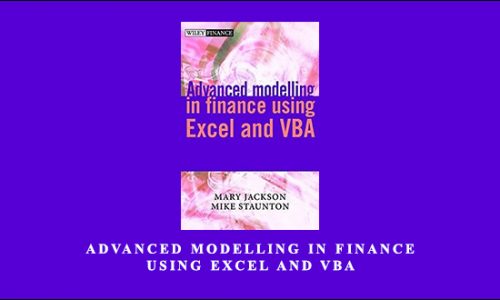 Advanced Modelling in Finance Using Excel and VBA by Mary Jackson