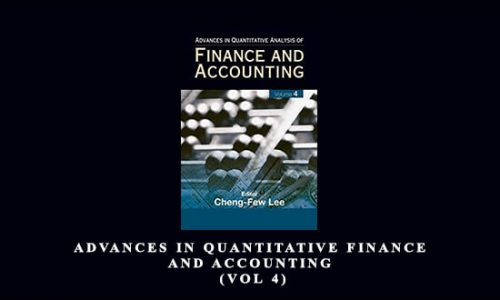 Advances in Quantitative Finance and Accounting (Vol 4) by Cheng-Few Lee