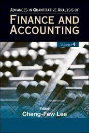 Advances in Quantitative Finance and Accounting (Vol 4) , Cheng-Few Lee, Advances in Quantitative Finance and Accounting (Vol 4) by Cheng-Few Lee