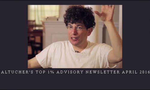 Altucher’s Top 1% Advisory Newsletter April 2016