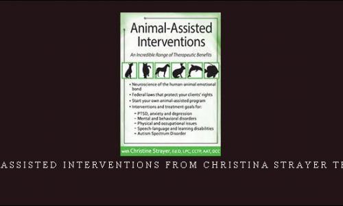 Animal-Assisted Interventions from Christina Strayer Thornton