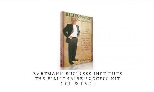 Bartmann Business Institute – The Billionaire Success Kit ( CD & DVD )