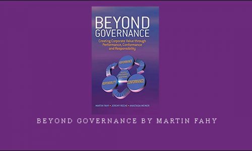 Beyond Governance by Martin Fahy