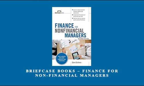 Briefcase Books – Finance for Non-Financial Managers by McGraw-Hill