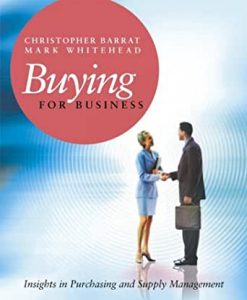 Buying for Business , Christopher Barrat, Buying for Business by Christopher Barrat