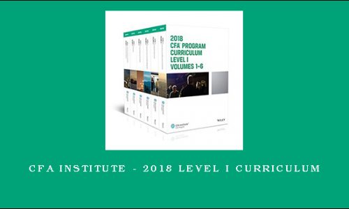 CFA Institute – 2018 Level I Curriculum