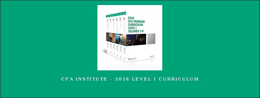 CFA Institute – 2018 Level I Curriculum