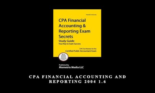 CPA Financial Accounting and Reporting 2004 1.6