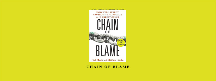 Chain of Blame by Paul Muolo