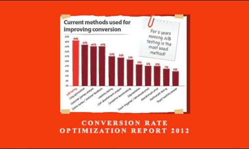 Conversion Rate Optimization Report 2012