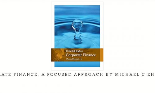 Corporate Finance. A Focused Approach by Michael C.Ehrhardt