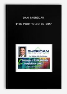 Dan Sheridan, $10K PORTFOLIO IN 2017, Dan Sheridan - $10K PORTFOLIO IN 2017