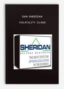 Dan Sheridan, Volatility Class, Dan Sheridan - Volatility Class