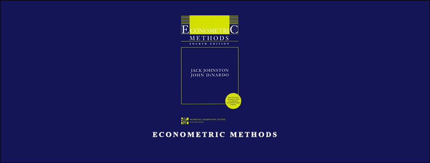 Econometric Methods by J.Johnston & J.DiNardo