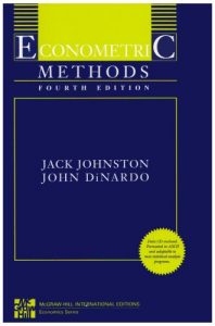 Econometric Methods , J.Johnston & J.DiNardo, Econometric Methods by J.Johnston & J.DiNardo