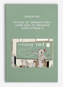 Educative, Python 101: Interactively learn how to program with Python 3, Educative - Python 101: Interactively learn how to program with Python 3