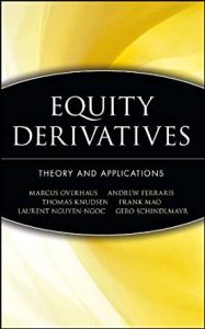 Equity Derivates , Marcus Overhaus, Equity Derivates by Marcus Overhaus