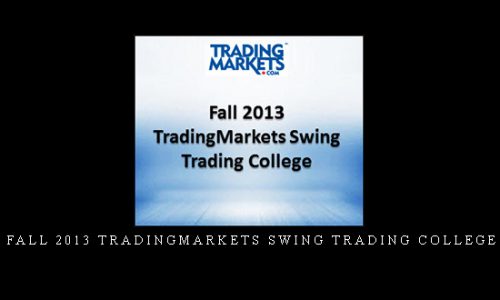 Fall 2013 TradingMarkets Swing Trading College