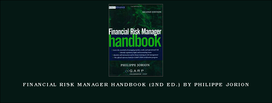 Financial Risk Manager Handbook (2nd Ed.) by Philippe Jorion