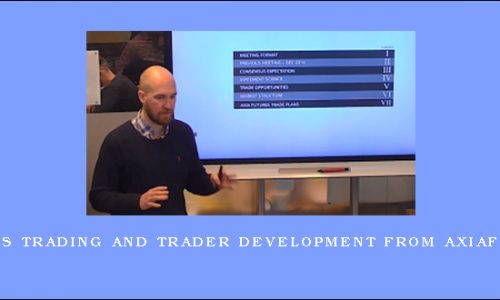 Futures Trading and Trader Development from Axiafutures