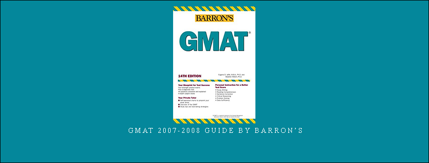 GMAT 2007-2008 Guide by Barron’s