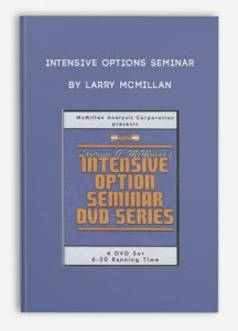 Intensive Options Seminar , Larry McMillan, Intensive Options Seminar by Larry McMillan