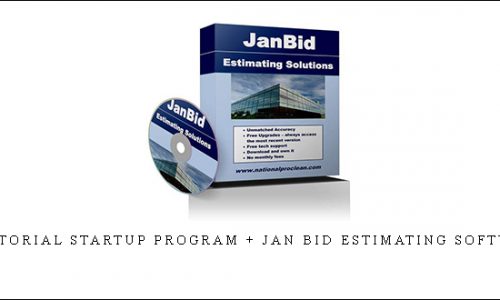 Janitorial Startup Program + JAN BID Estimating Software