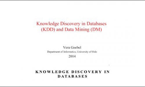 Knowledge Discovery in Databases by X.Hu