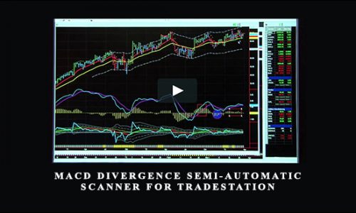 MACD divergence semi-automatic scanner for TradeStation