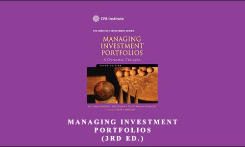 Managing Investment Portfolios (3rd Ed.) by John Maginn