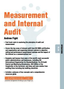 Measurement and Internal Audit , Andrew Fight, Measurement and Internal Audit by Andrew Fight