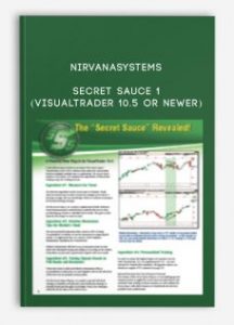 Nirvanasystems ,Secret Sauce 1 (VisualTrader 10.5 or newer), Nirvanasystems - Secret Sauce 1 (VisualTrader 10.5 or newer)